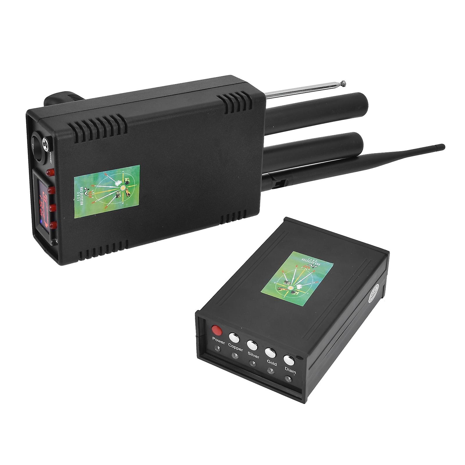 Long Range Metal Detector Precise Positioning High Sensitivity 1200 Meters 25m Depth Remote Gold Detector 100‑240VUS Plug