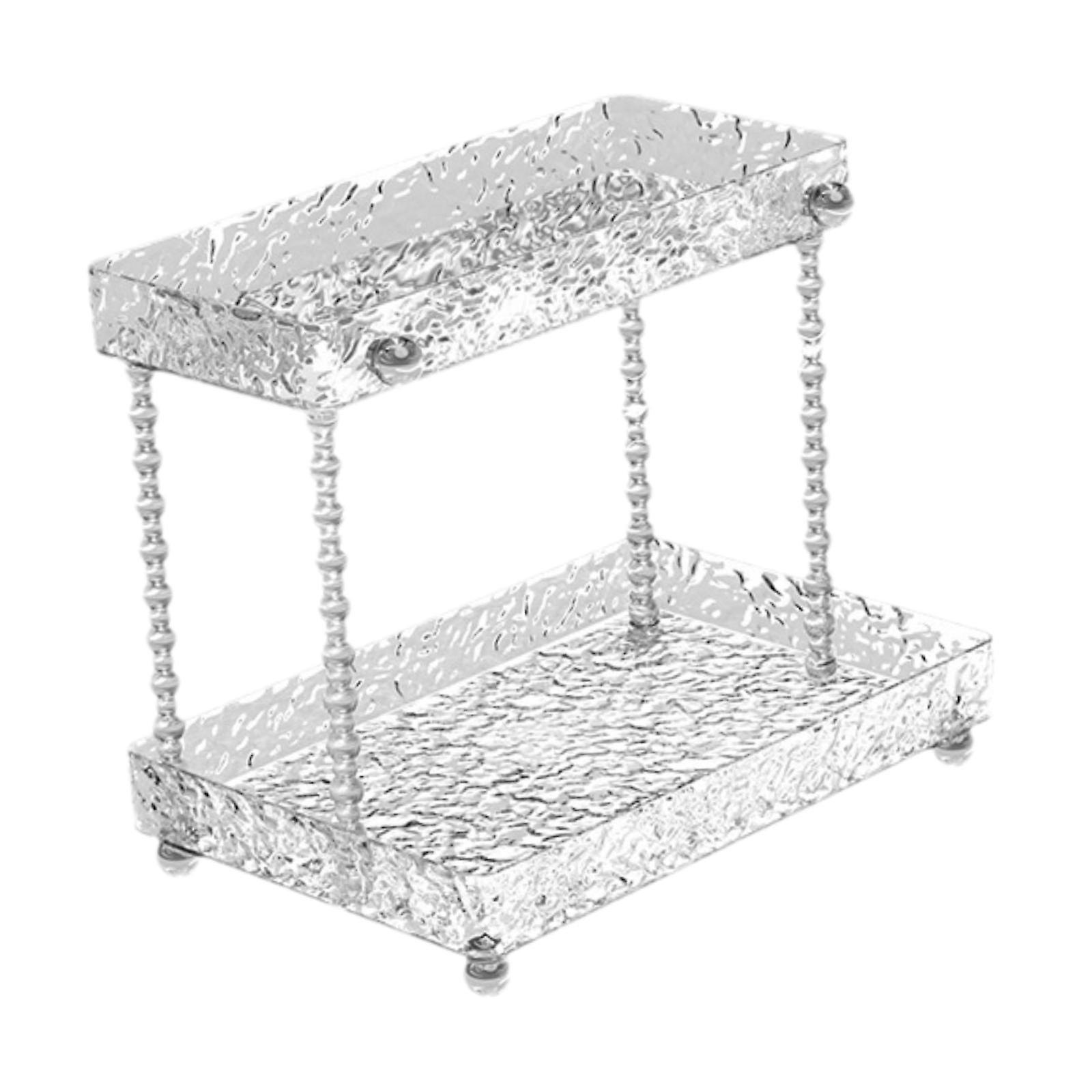 욕실 카운터 오거나이저 랙 아크릴 욕실 트레이 욕실 화장품 투명