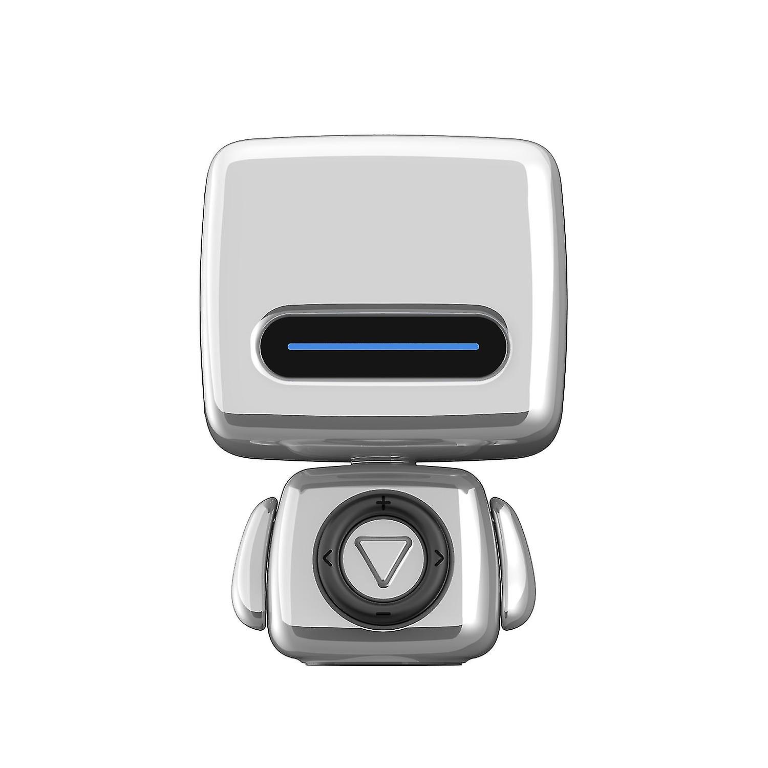 Mini Cute Portable Robot Bluetooth Speaker (Grey)