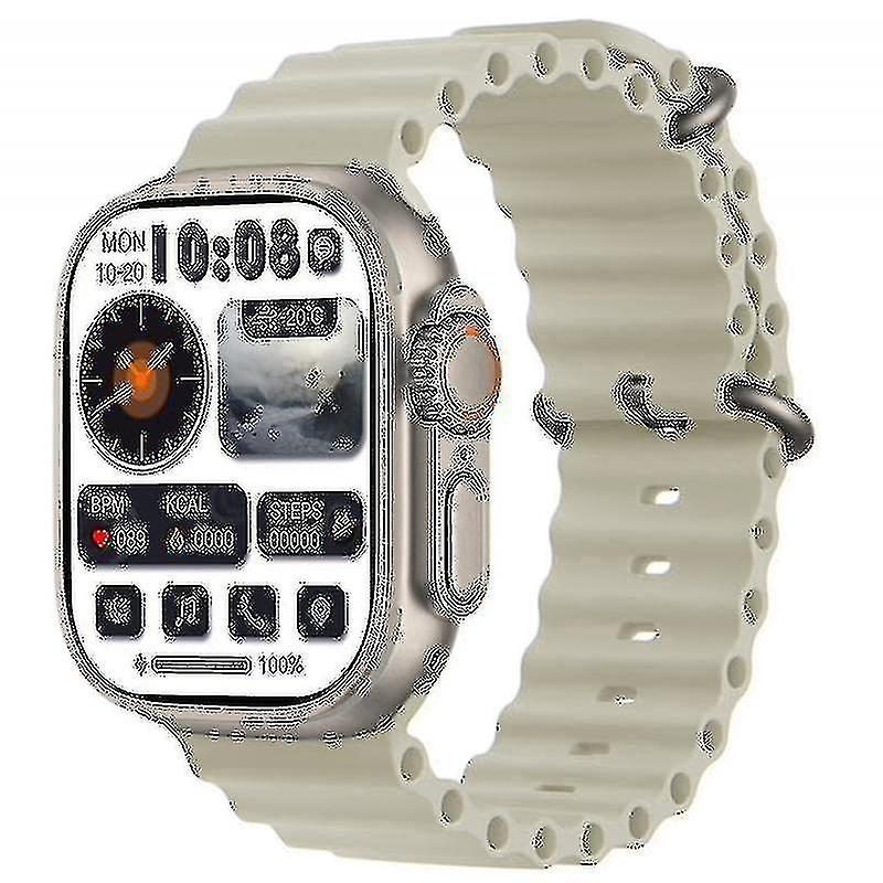 Hk8 Pro Max Ultra Men 49mm Screen Compass Nfc Smartwatch