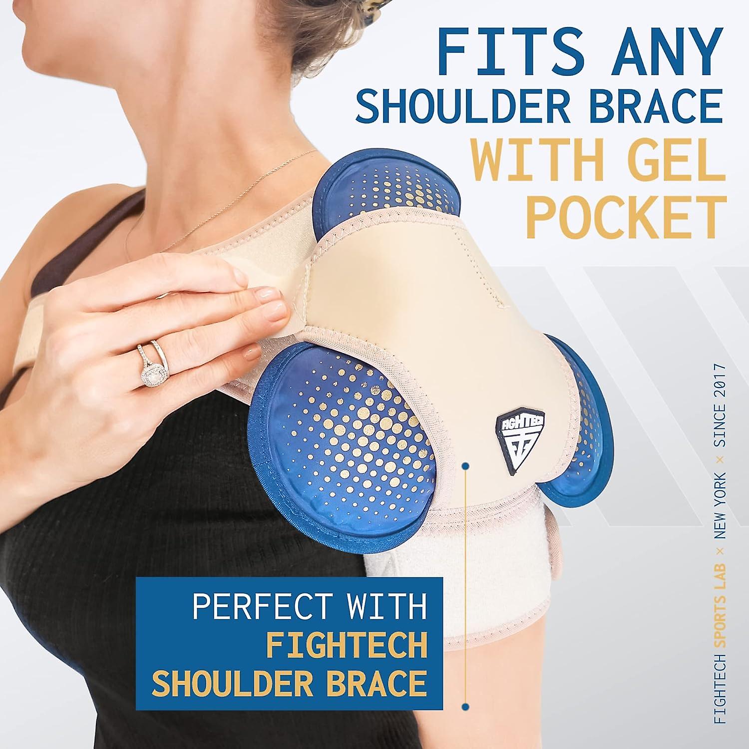 Reusable Hot & Cold Gel Ice Pack For Pain Relief - Ideal For Shoulders, Knees, Elbows & More