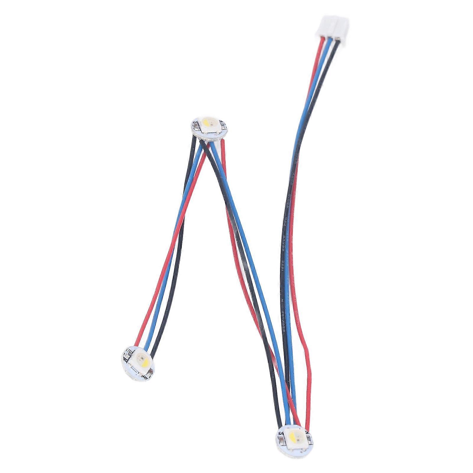 Rgbw Mini Button Pcb Led Welded With Ptfe Cable Extruder Hot End Light Bar For Voron 2.4 Stealthburner 3d Printer Dc5v