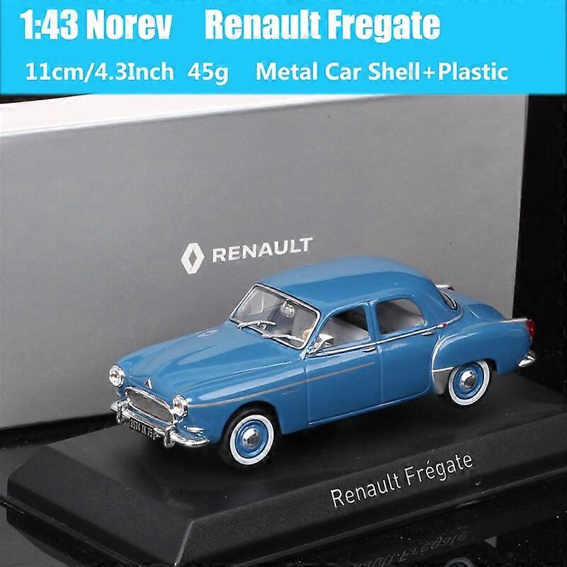 Renault Frégate Grand Pavois Norev – 1/43 – Rouge Toit Beige – Vintage France – Occasion