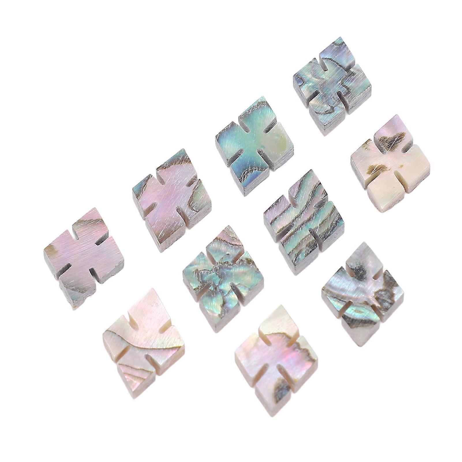10 Pcs Gitarre Griffbrett Inlay Abalone Shell Exquisite Schöne Griffbrett Dot Position Marker