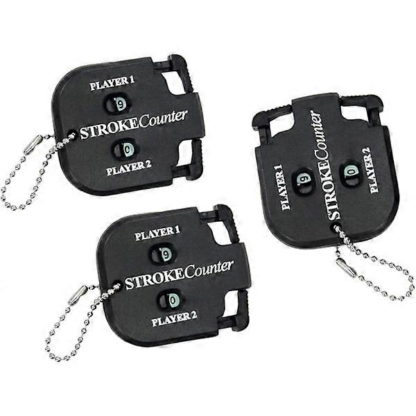 3 part golf score counter, golf hit counter, stroke counter
