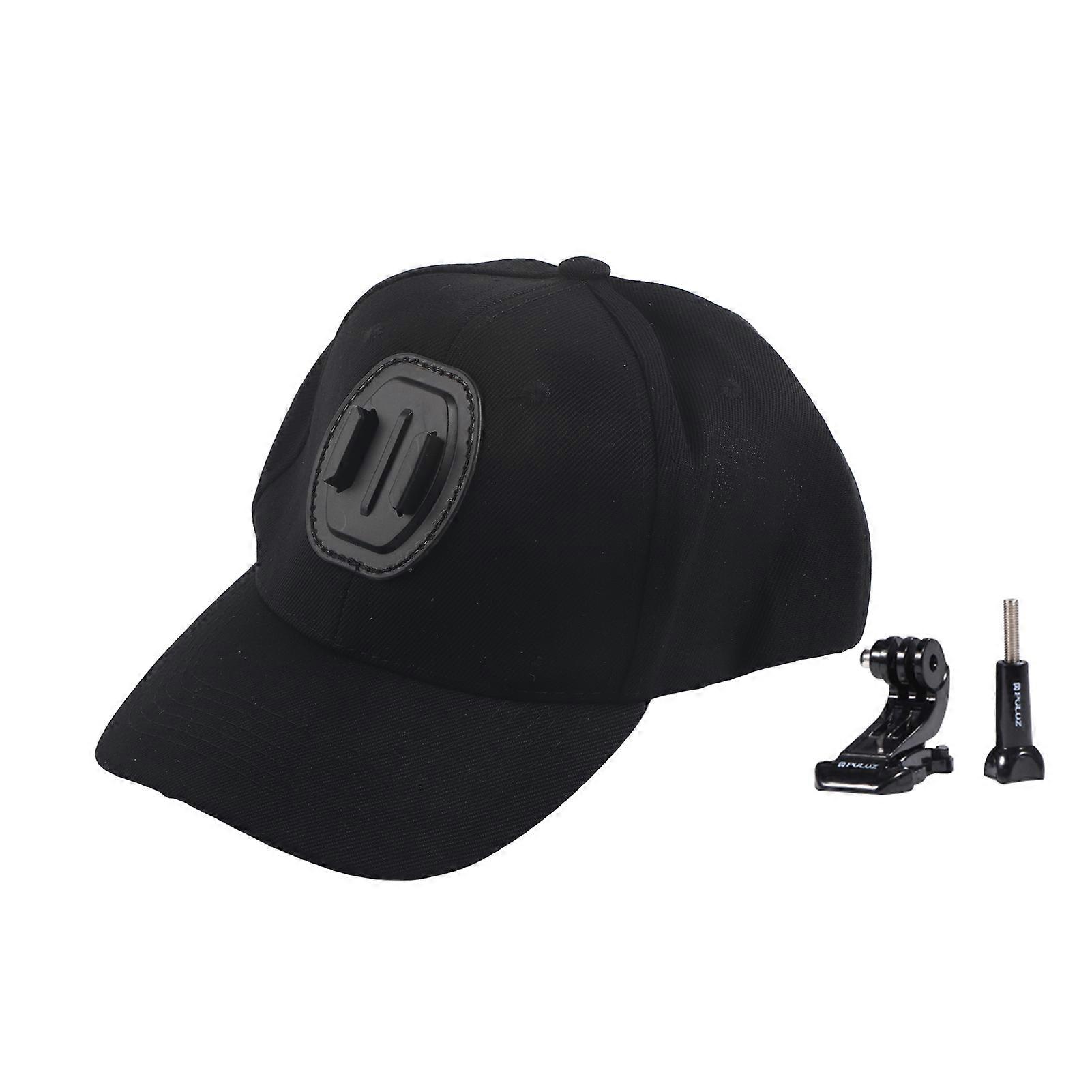 PULUZ Baseball Hat with J Hook Buckle Mount & Screw for Action Cameras NO.4800