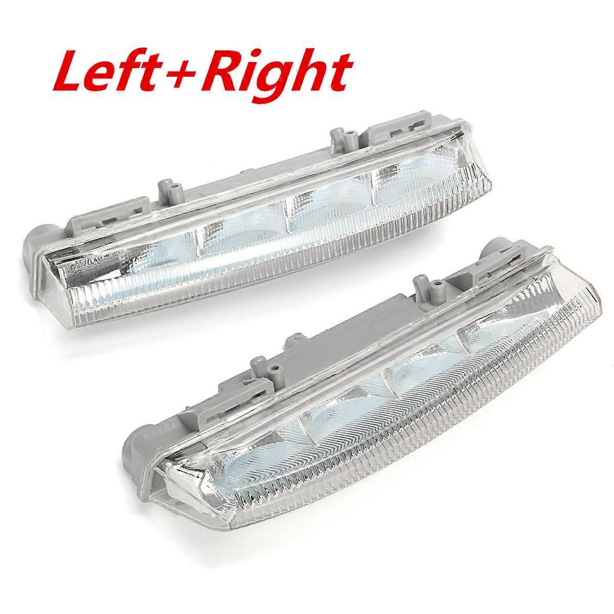 Car Front Led Drl Daytime Running Lamp Fog Light 12v For Mercedes-benz W204 W212 C250 C280 C350 E350 A2049068900 A2049069000