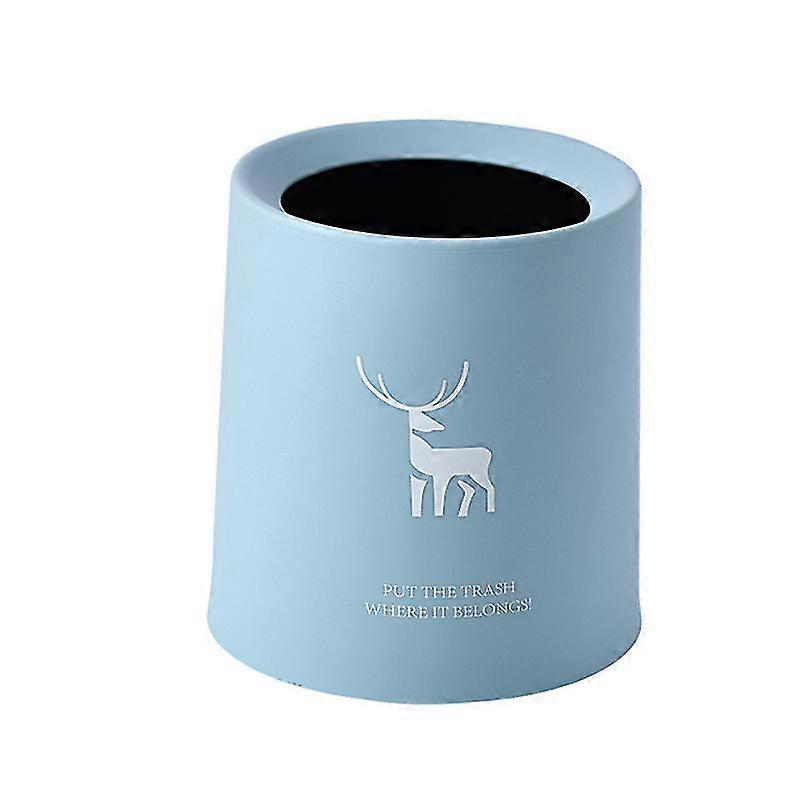 Jianghuo Nordic Desktop Double-Layer Small Trash Can Coffee Table Household Desk Bed Storage Bucket Desk