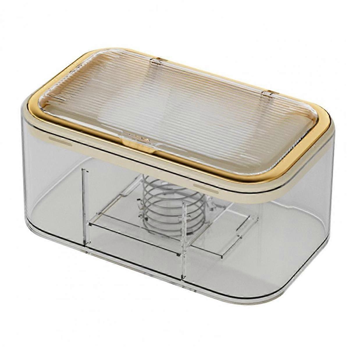 Wall-Mounted Wet Wipes Holder Wall Mounted Wet Wipes Dispenser Box with Capacity EasyOpen Spring Plate Multifunctional C