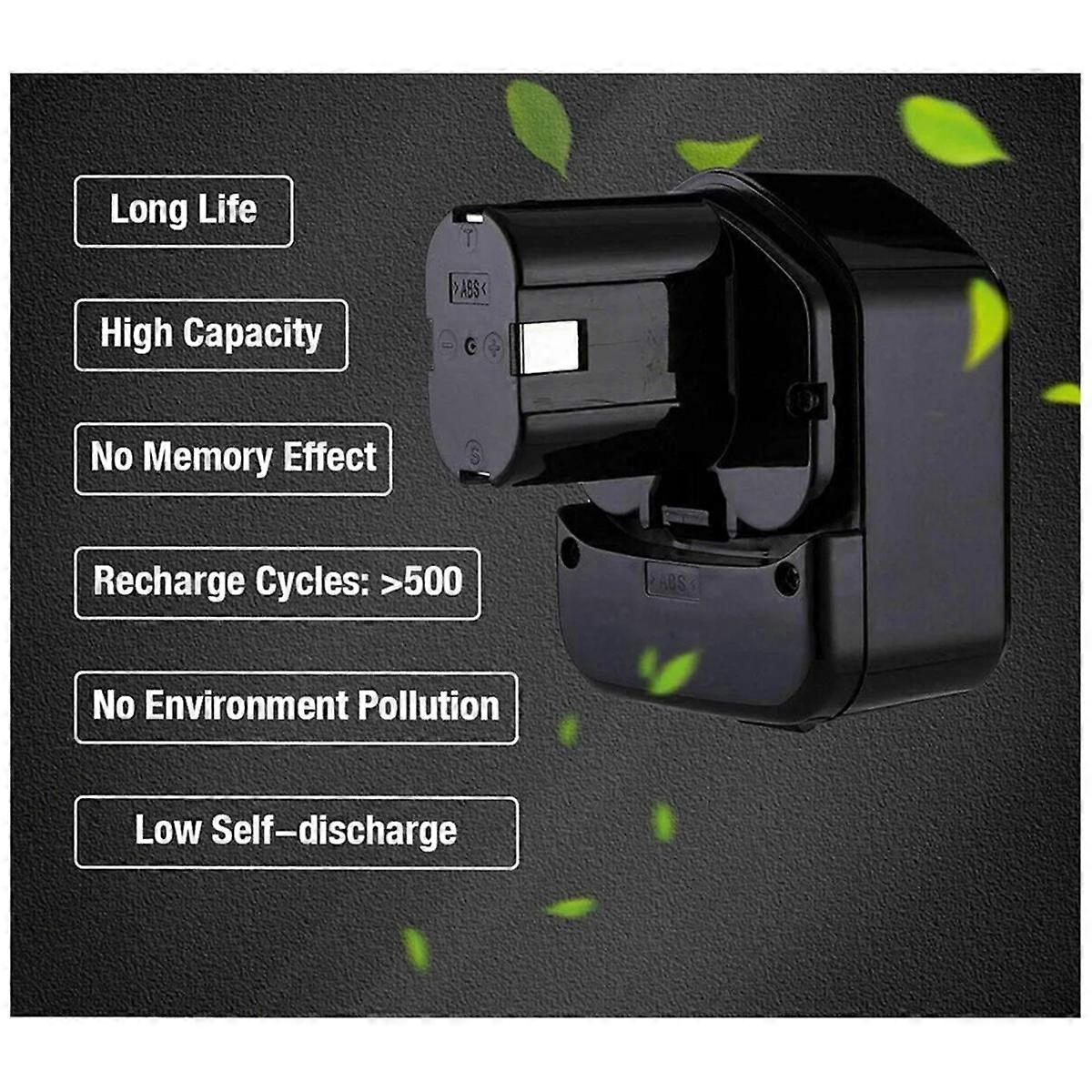 For 12V EB1212 EB1220 EB1214S EB1220BL Multi-Function Convenient Cordless Power , 2000MAh