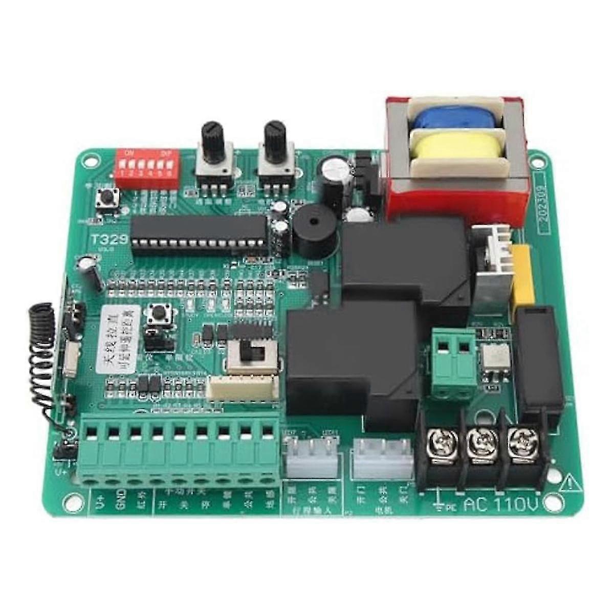 Universal Circuit Control Board,Automatic Door Opener Control Board compatible Sliding Gate Opener,Electronic Control Board