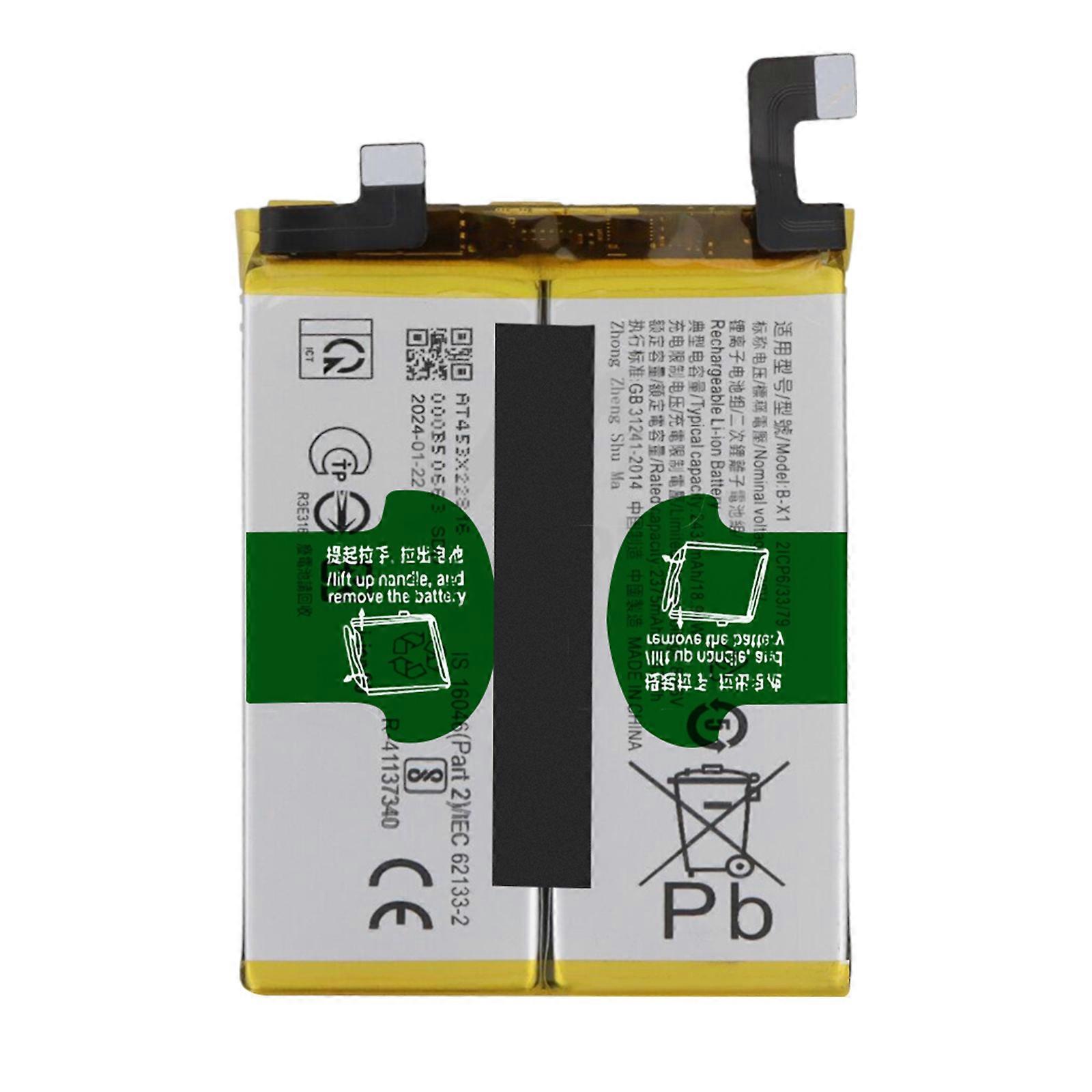 Internal battery for Vivo X90 4870mAh B-X1