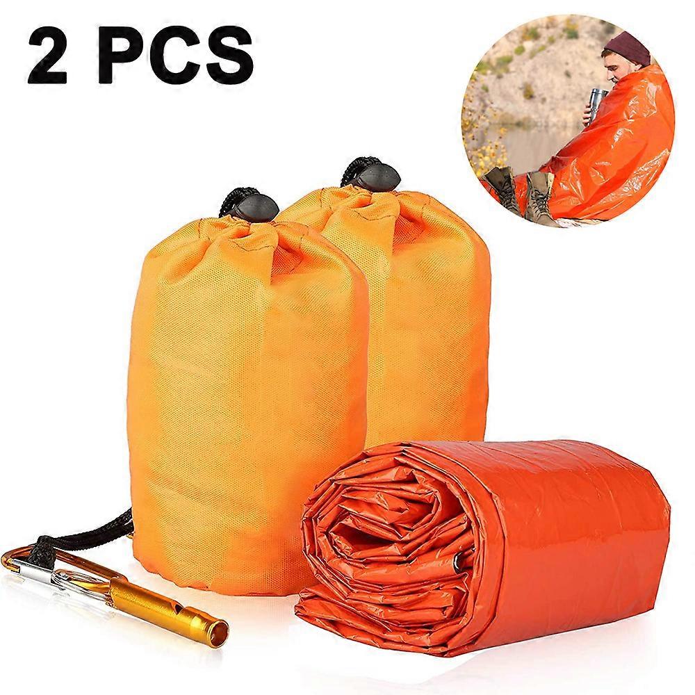 Emergency Sleeping Bag with Paracord, Ultralight Waterproof Thermal