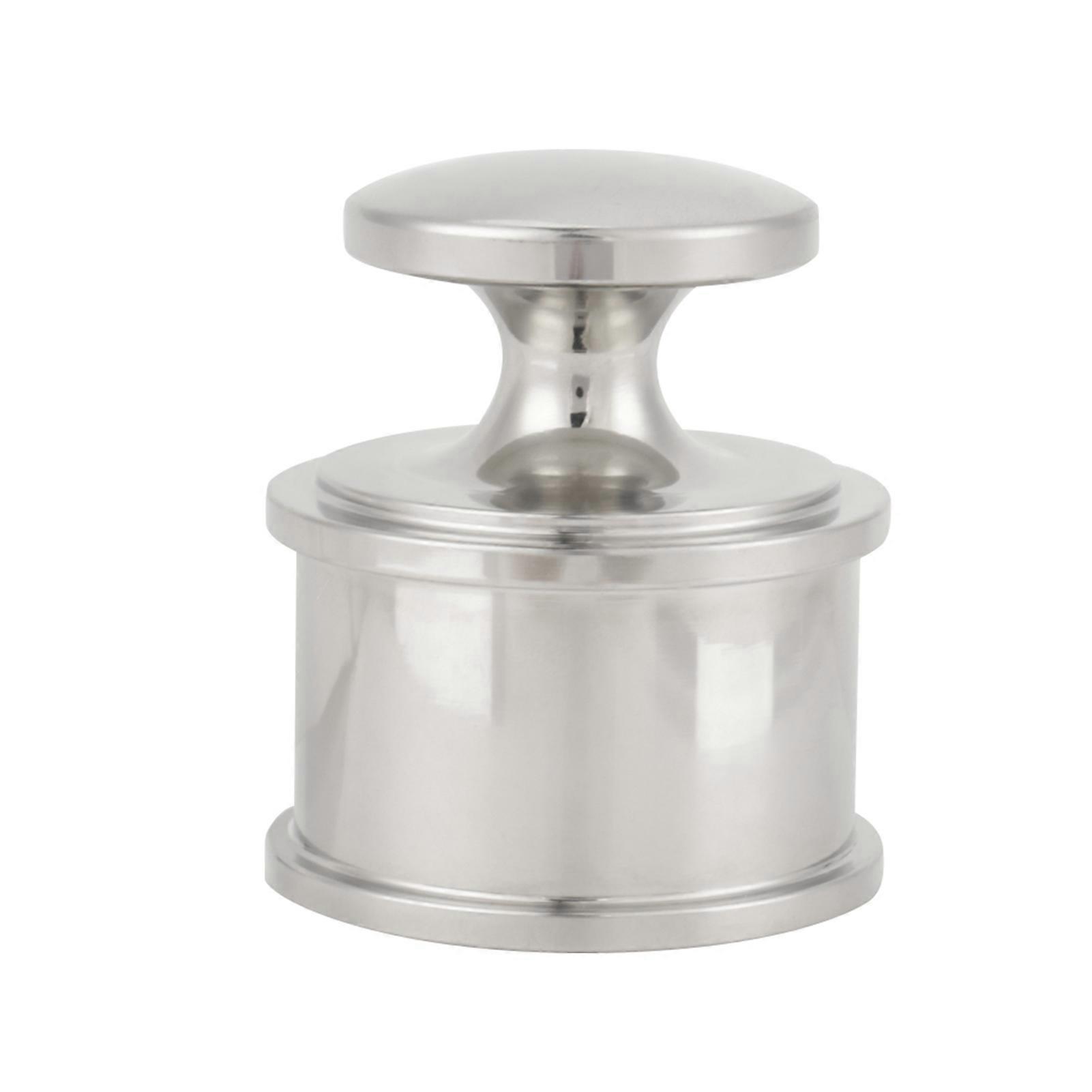 Silver Tungvikt Läder Pressad Rostfri Läderpressverktyg