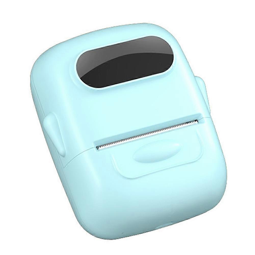 Label Maker Machine with Tape P50 Portable Label Printer Bluetooth Label Maker Machine Label Printer for Clothes Home A