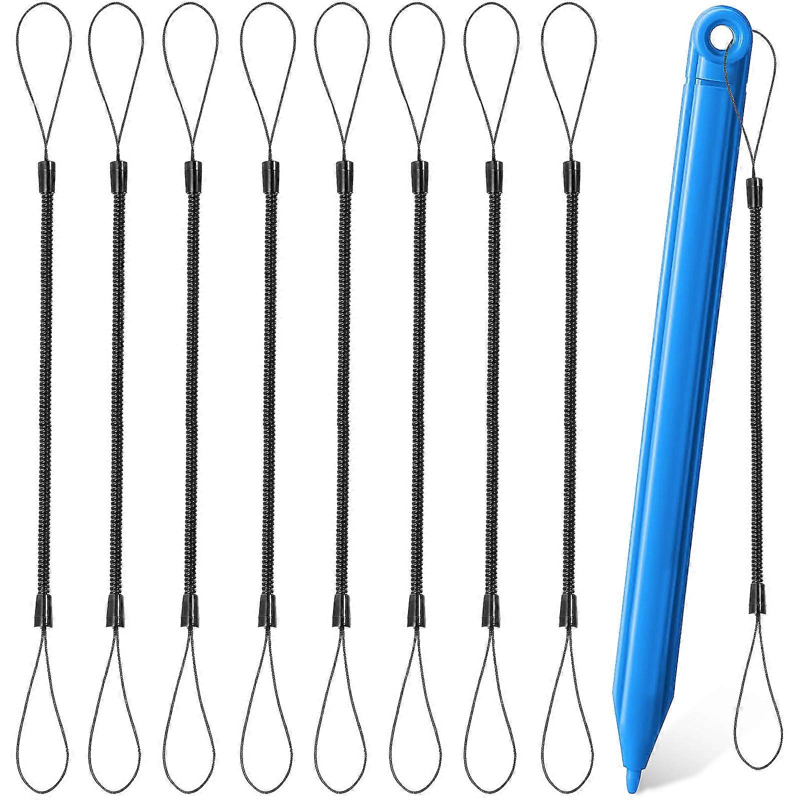8 Pcs Stylus Tether Elastic Tether Lanyard Spring Rope Elastic Pen Lanyard Spring Straps For Touch Pen Stylus