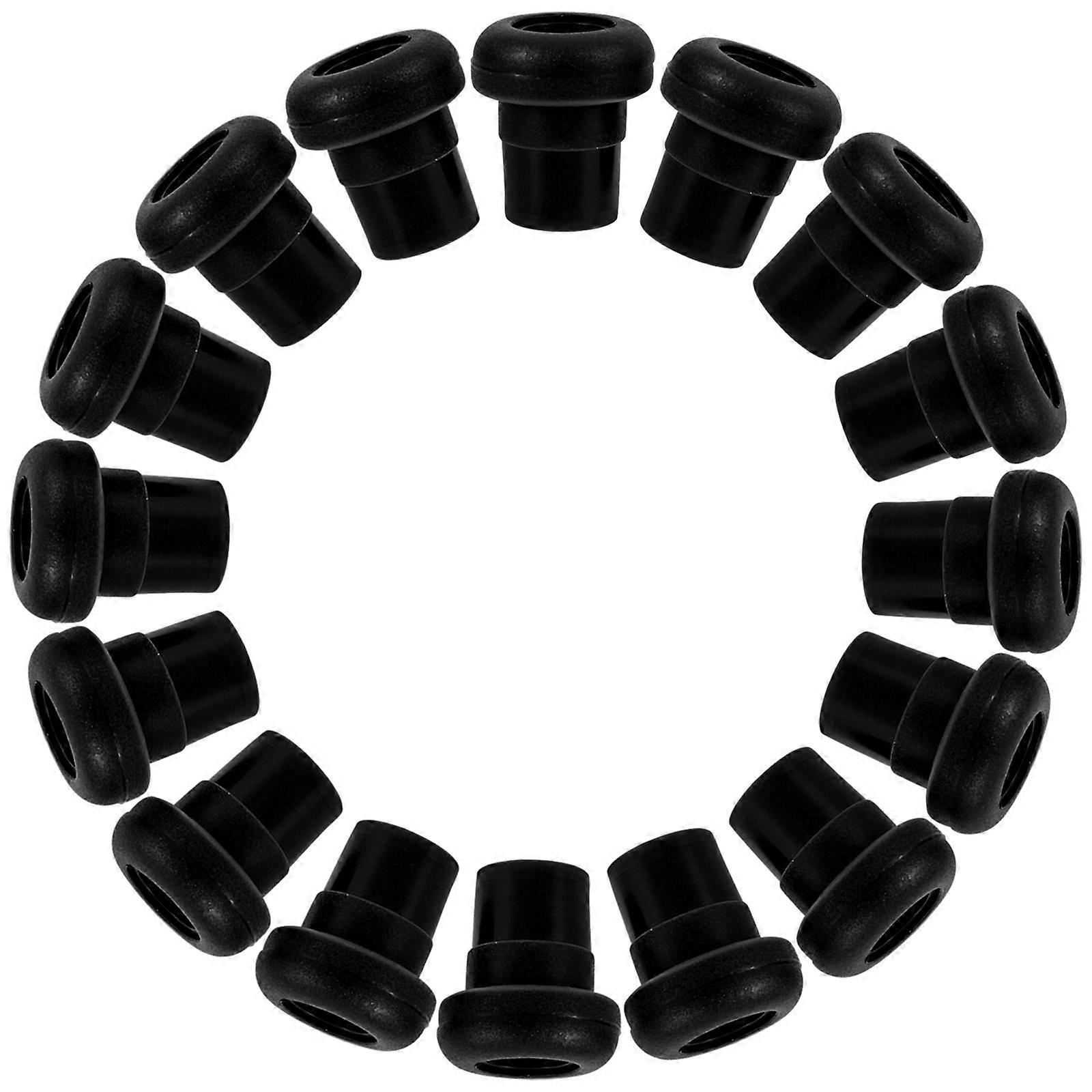 16pcs End Caps for Foosball Table Table Football Accessories Foosball Machine Plug