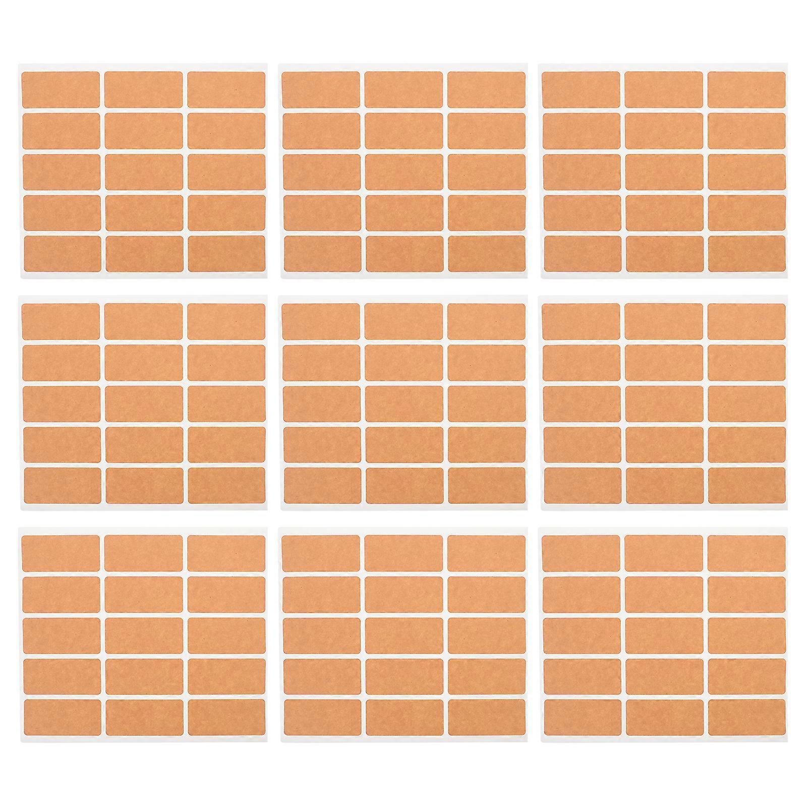150pcs Name Tags Blank Sticky Labels Stickers Classification Label Stickers Tabs Stickers