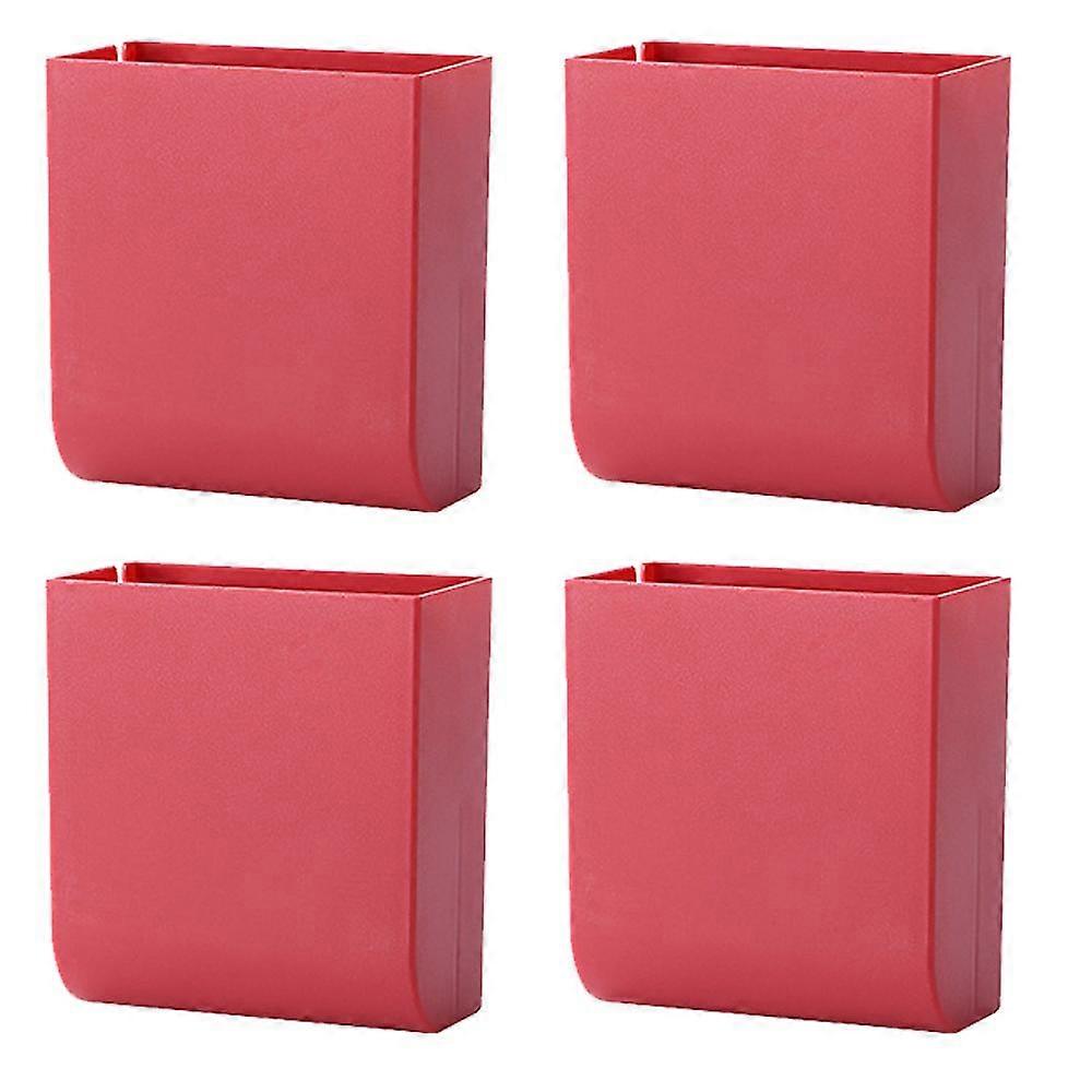 Self Adhesive Organizer Storage Box Remote Control Holder Media Organizer for Phone Remote Control