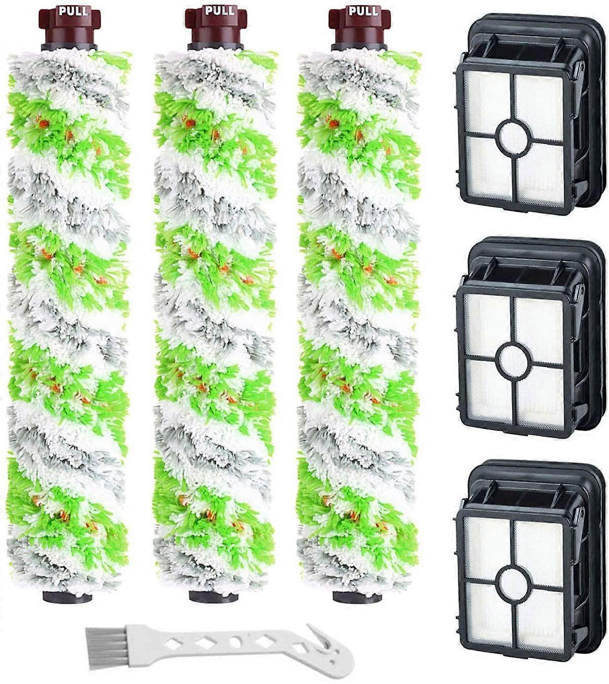 Pet Proブラシロール+フィルターキット-Bissell CrossWave Pet Proと互換性があります-高品質の交換部品