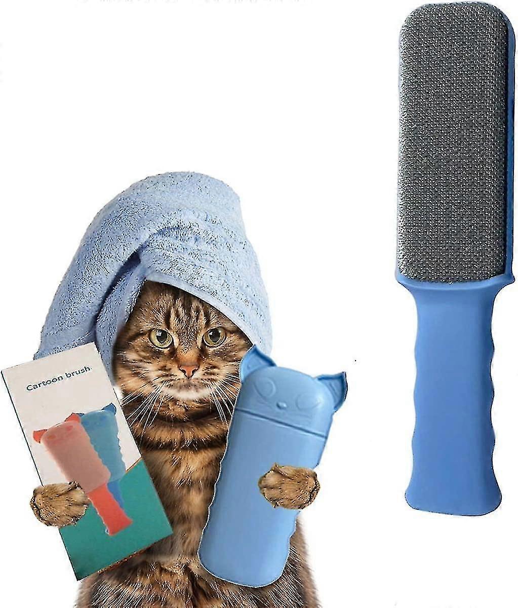 فرشاة الوبر ، مزيل الوبر للملابس ، مزيل شعر الحيوانات الأليفة ، مزيل فرو شعر الكلاب والقطط ، قاعدة التنظيف الذاتي