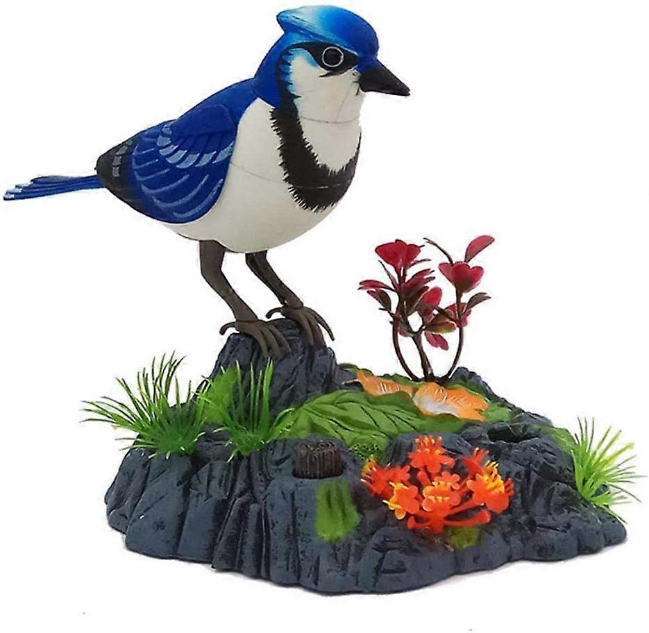 Electronic Talking Repeating Parrot Singing Bird Chirping with Motion Sensor Activation Pronunciation Kids Electric Animal Toy