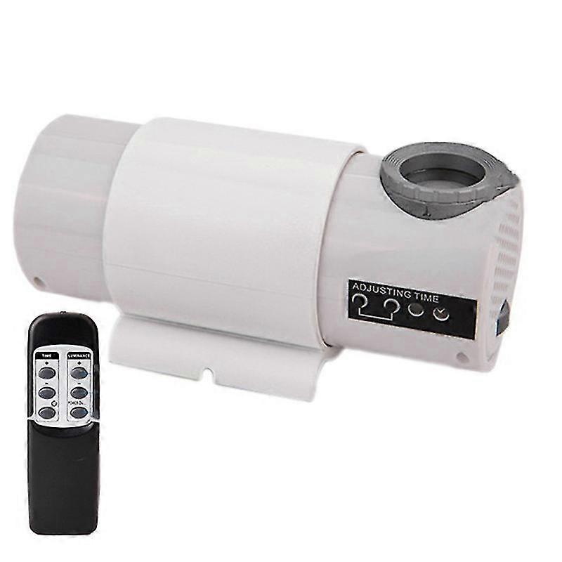 Roman Digital Led Projection Desk Clock Silent Remote Control Projector Dial Living Room Store Wall