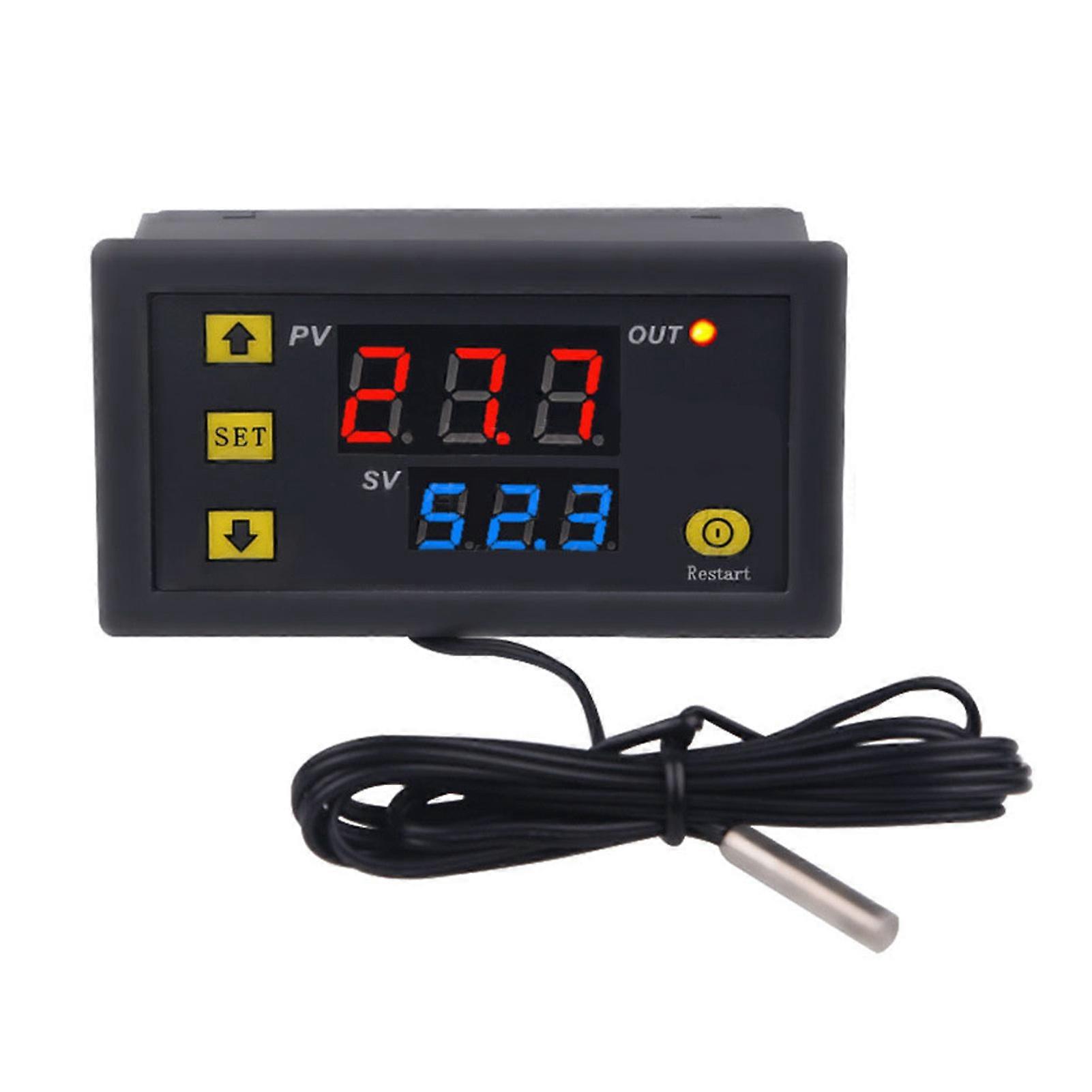 Digital Display Temperature Controller Heating Cooling Temp Control Switch Module AC110?220V