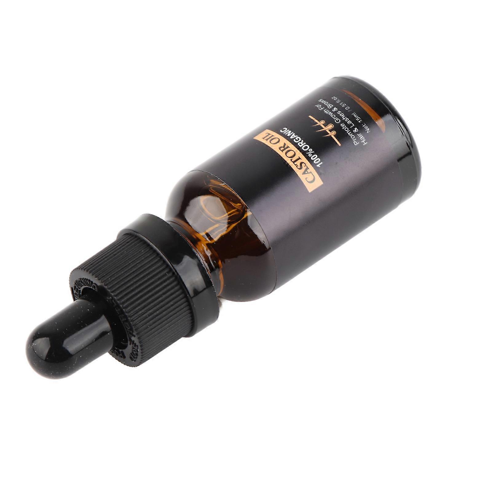 Natural Castor Oil 15ml - Nourish & Enhance Eyelashes & Brows