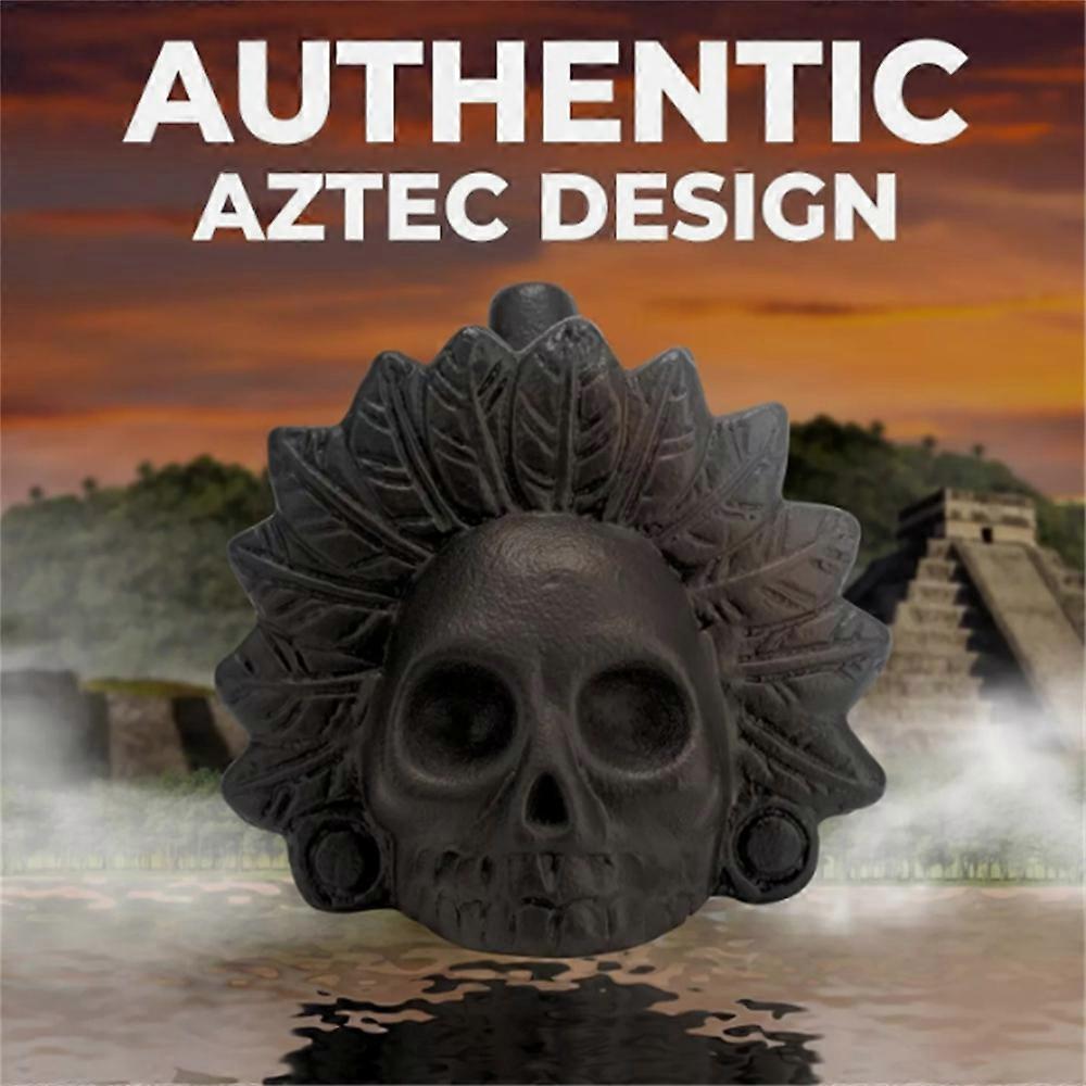 Real Screaming Aztec Death Whistle Obsidian Black Loudest Authentic ...