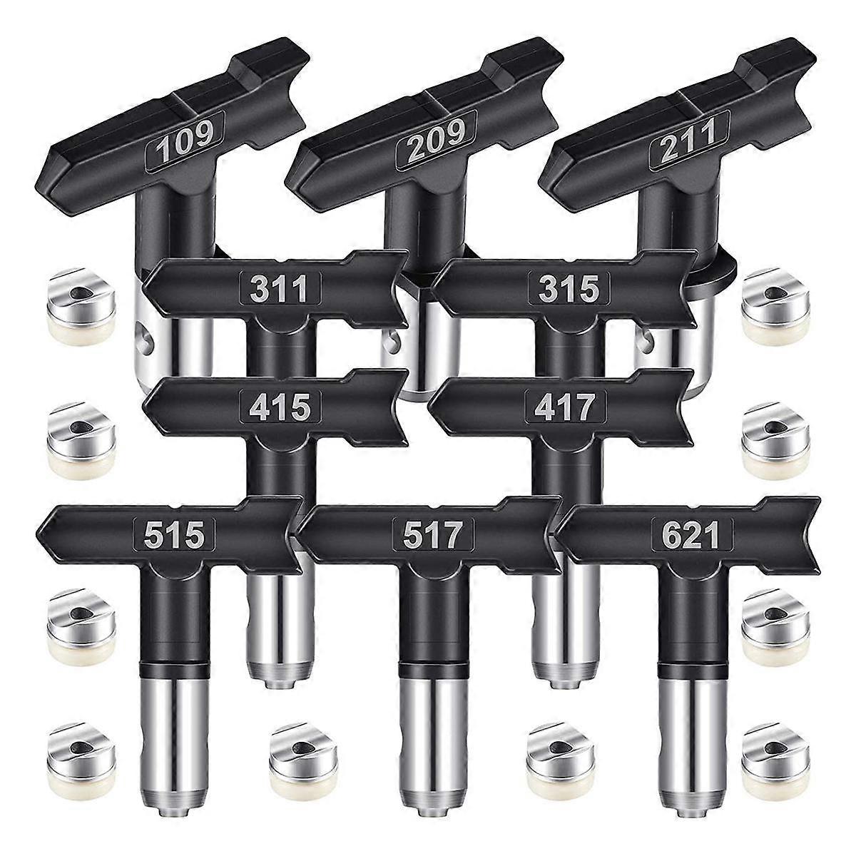 Spray Tips Reversible Spray Tip Airless Spray Nozzles for Airless Paint Spray Sprayer 109, 213, 311