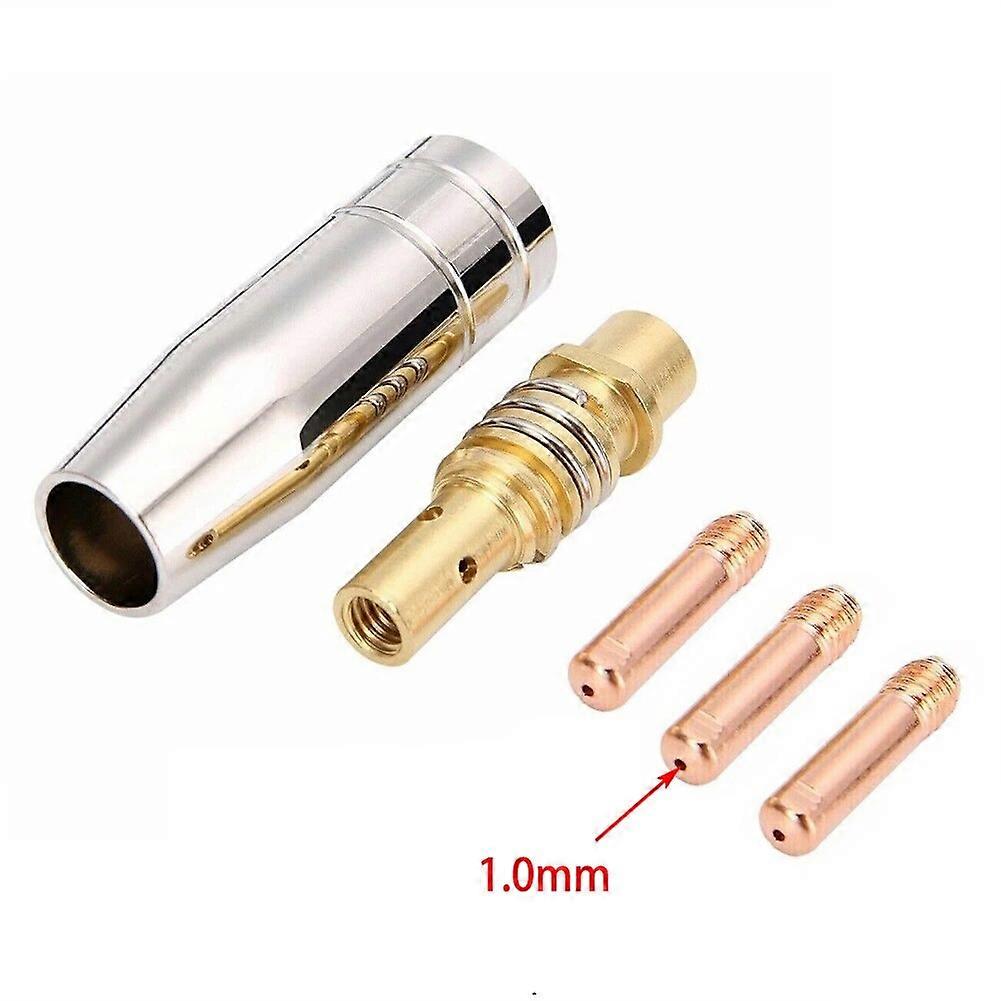 5 PCS MIG Welding MB15 15AK Contact Tip 06/08/09/10/12mm Mig Contact Tip Consumables Guard Nozzle Contact Tips