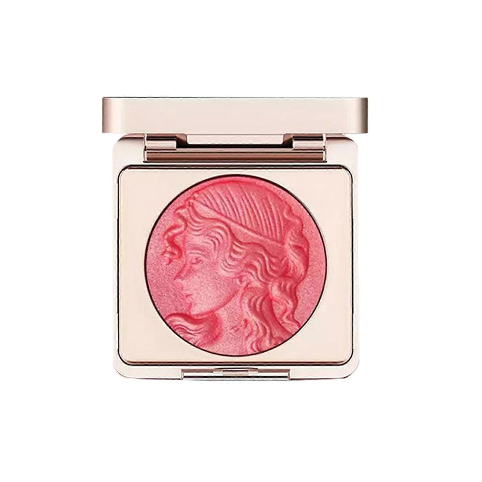 Embossed Girl Blush for Cheeks Natural Matte Rouge Soft High-Pigment Face Powder Blush for Everyday Makeup