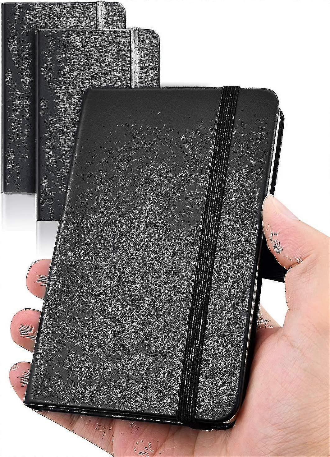 Pocket Notebook Small Notebook 2-pack, 3.5" X 5.5" Pocket Notebook