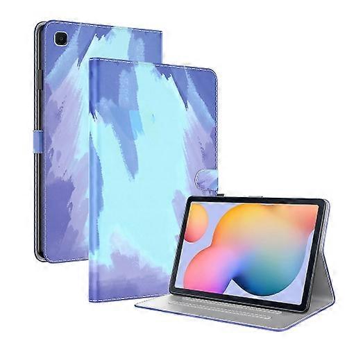 For Samsung Galaxy Tab S5e/T720/T725 Watercolor Pattern Flip Leather Tablet Case