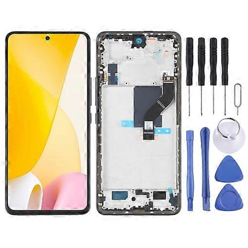 ORIG Replacement Screen Display For Xiaomi 12 Lite Digitizer Full Assembly with Frame