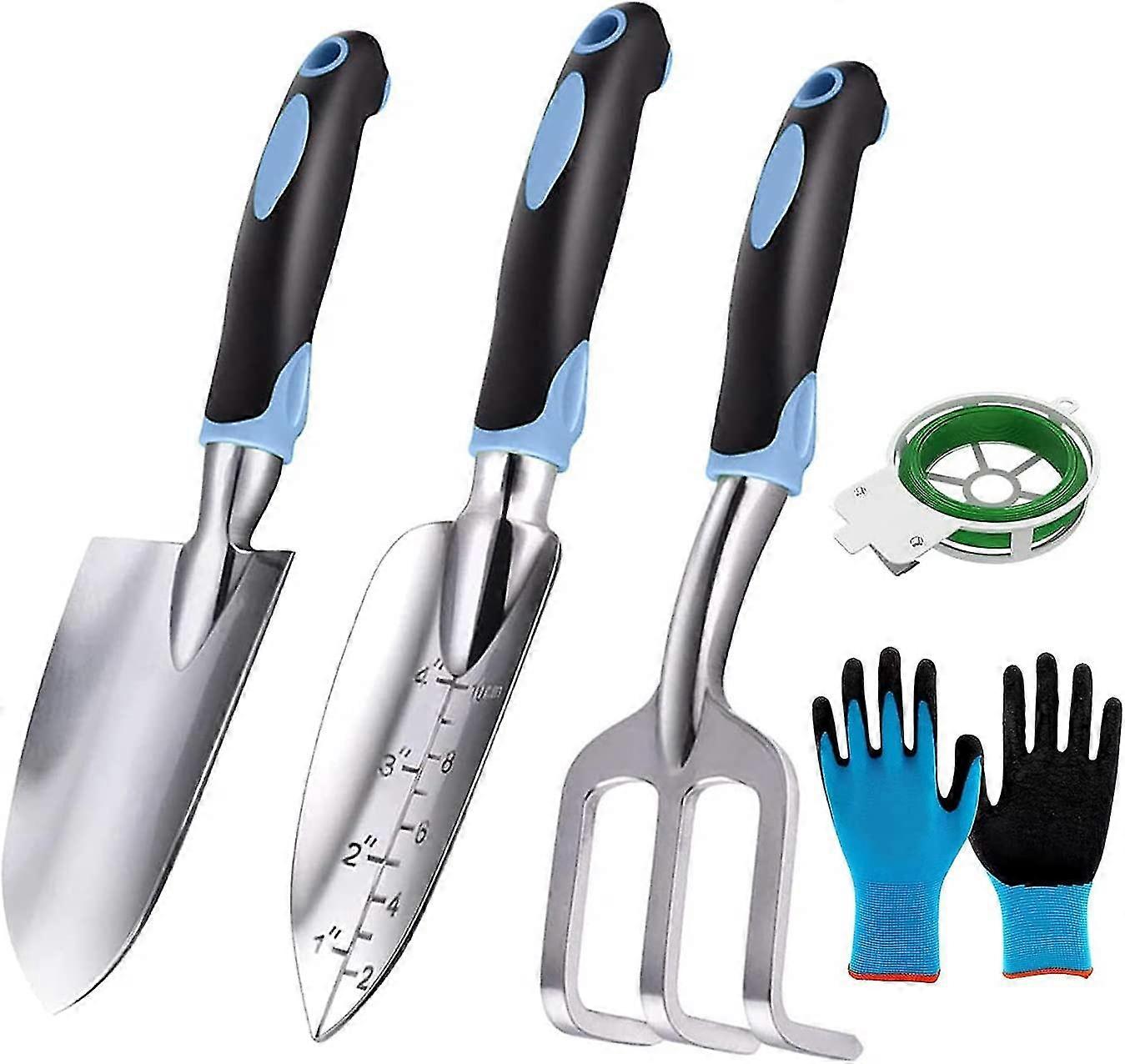 Gardening Kit, Garden Tools Set Of 5 Pieces Very Robust & Easy To Use, Gardening Kit, Shovels Trowel