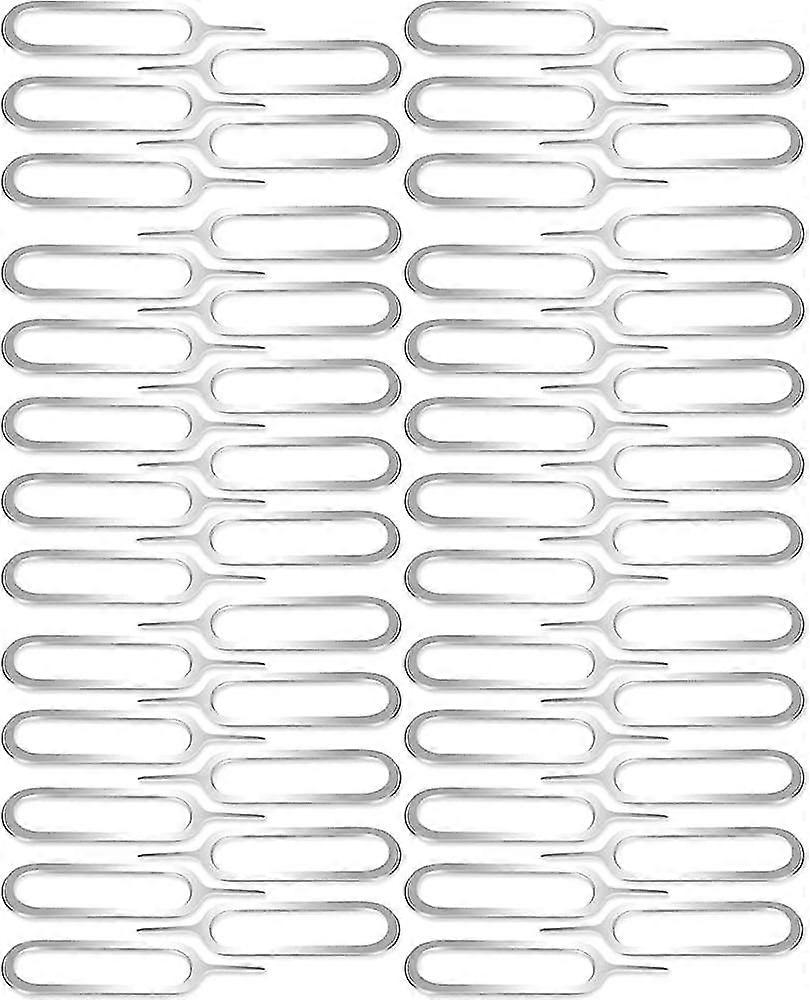 50 Pieces Sim Card Eject Pin, Sim Card Tray Needle Pin Extractors Tool