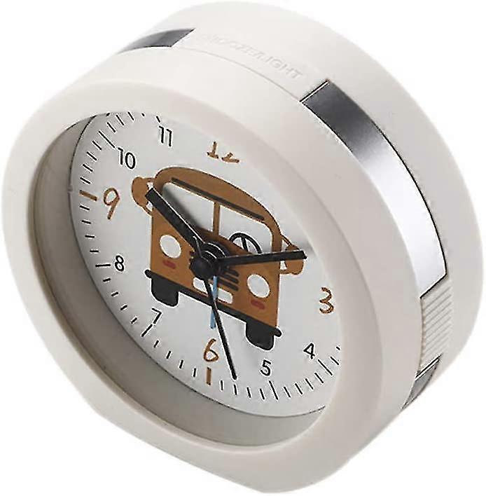 Alarm Clock Children Analog Without Ticking With Light And Snooze Table Clock Heilwiy Gift