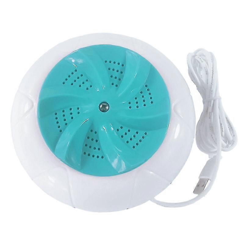 Portable Mini Turbo Washing Machine, Ultrasonic Technology Vortex Washer For Home Travel Clean Cloth