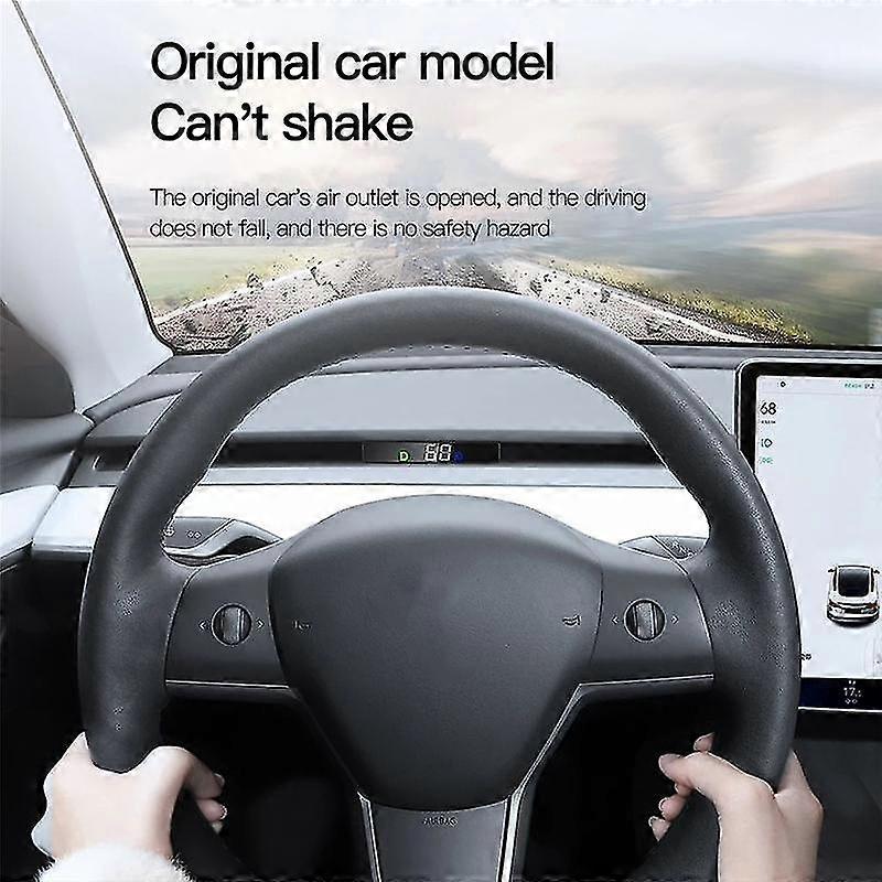 Car Multifunction Dashboard Hud Head-up Display For Model 3 Model Y Dedicated Electronics Digital S