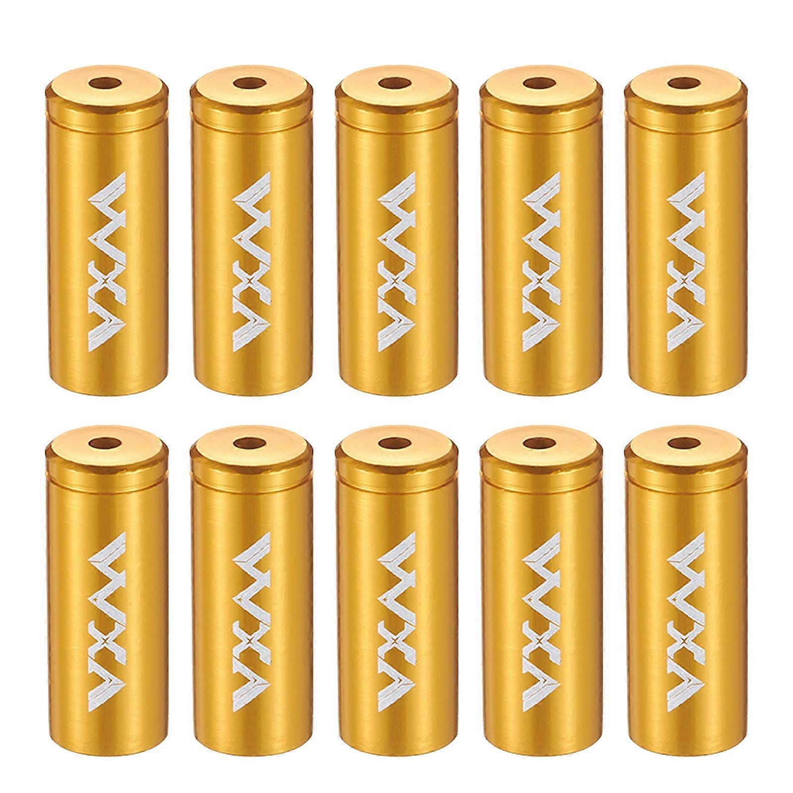 Kaesi 10Pcs Brake Core Tips Wear-resistant Easy Installation Strong And Sturdy Lightweight Anti-scratch Replacement Aluminum Alloy Bike Wire Core Wire