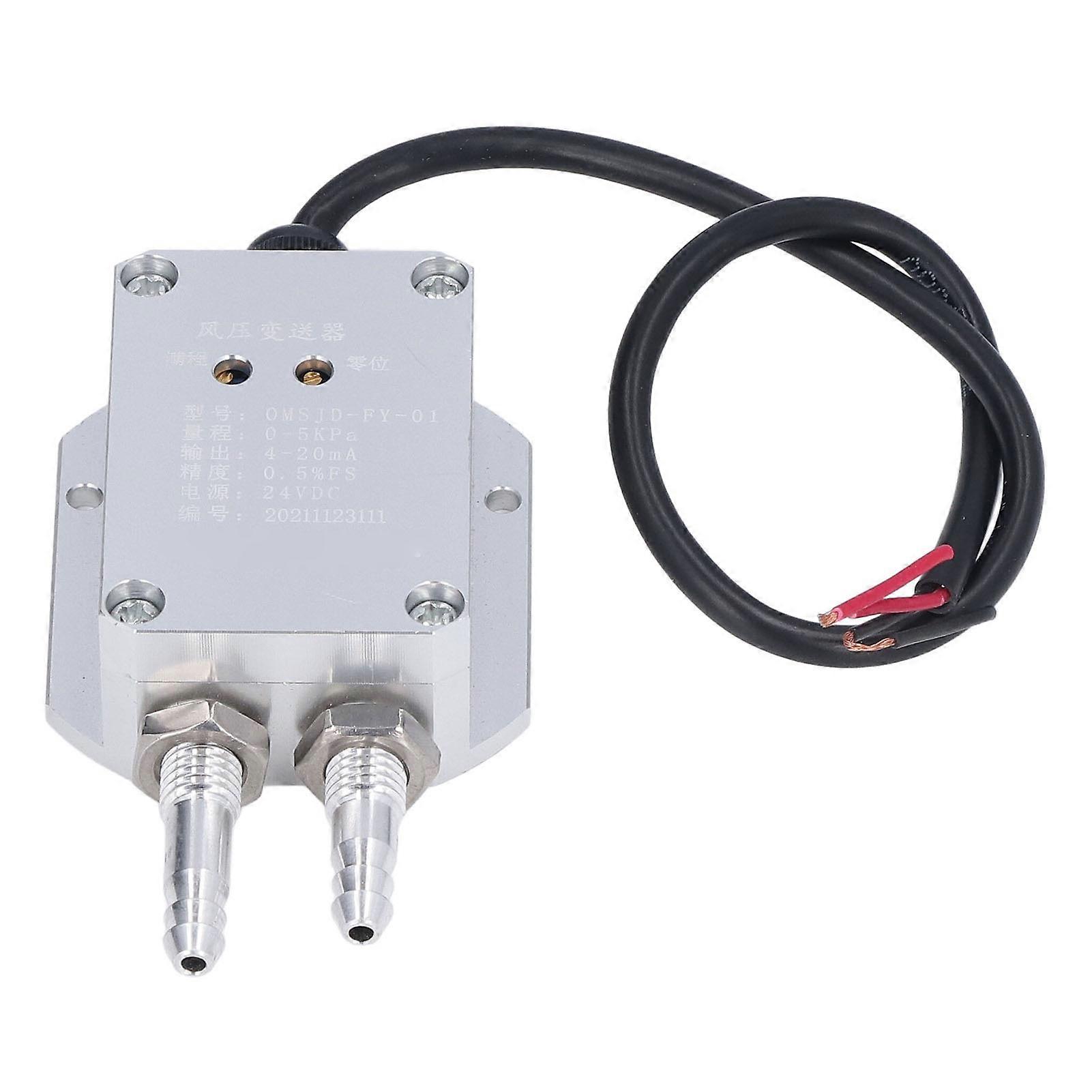 Αισθητήρας 05Kpa 420mA 420mA DC24V αισθητήρων μετατροπέων πομπού πίεσης ανέμου OMSJDFY01