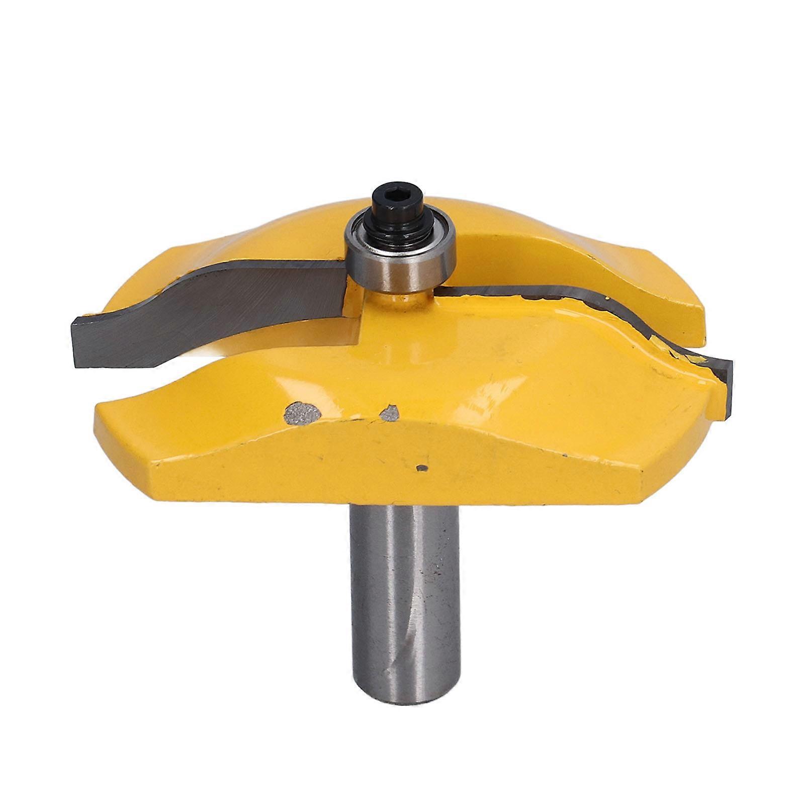 נתב פאנל מוגבה ביט קוב דלת נגרות חותך כרסום עץ קרביד 1/2in Shank3in קוטר