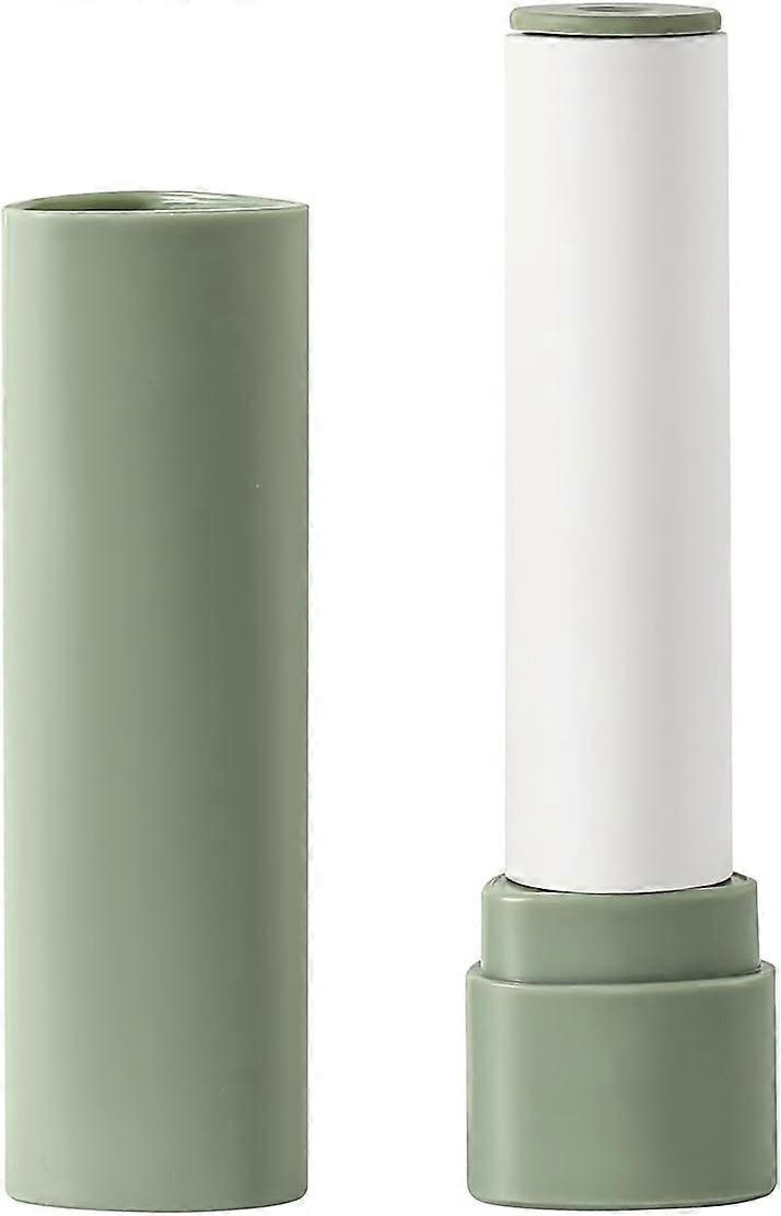 Mini Lint Roller Travel Size Small Pocket Lint Remover for Portable Tack Roller 40 Sheets Refillable (Slate Green)