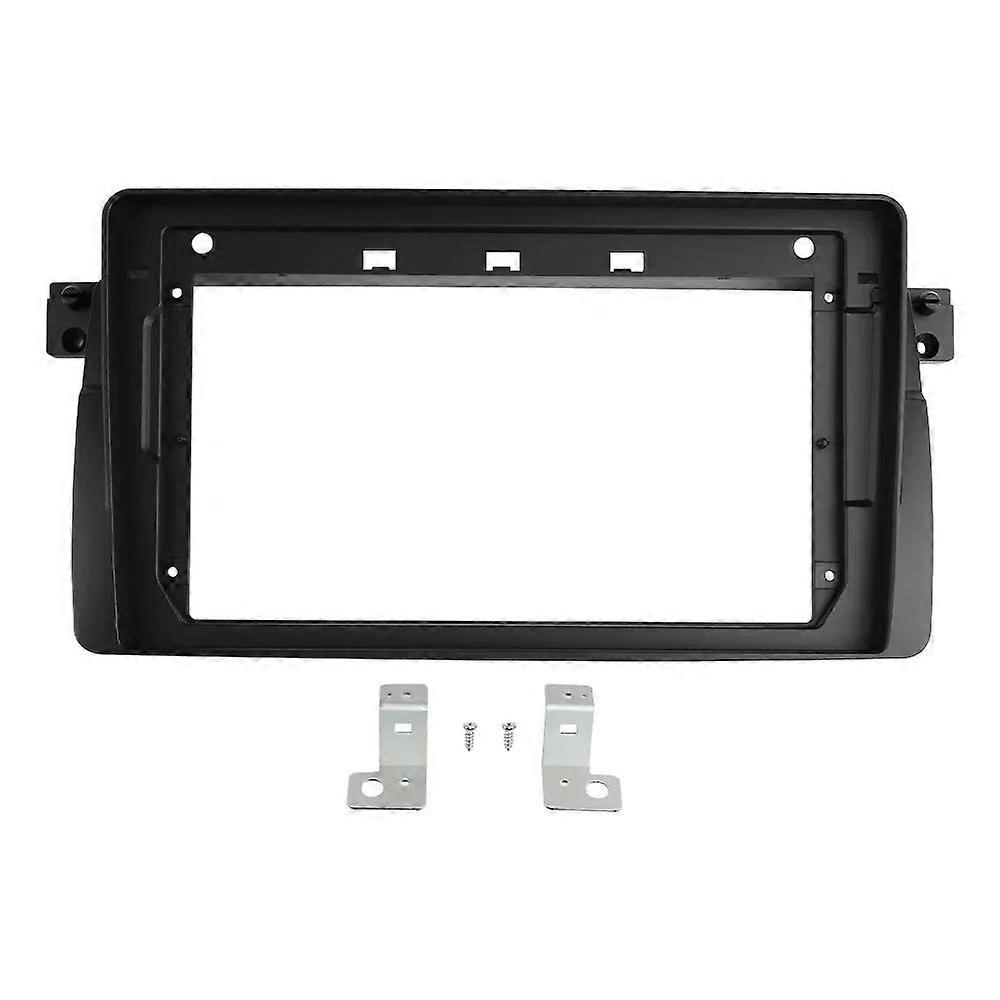 For 1998-2005 BMW 3 (E46) (9INCH) Car Radio Fascia Fit Android Player Frame Adapter Cover Stereo Panel Dash Mount Trim Kit Bezel