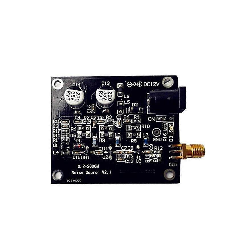 DYKB Noise Source 12V 0.2 -1.5GHZ Noise Signal Generator Simple Spectrum Tracking Source interference for Standing wave bridge A