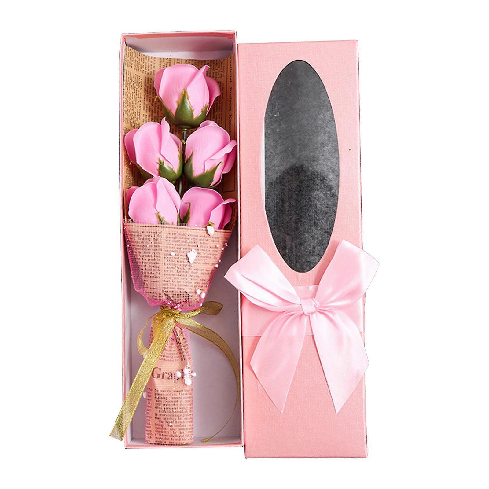 Simulation Rose Soap Gaveeske: Perfekt for bryllup og hjemmeinnredning