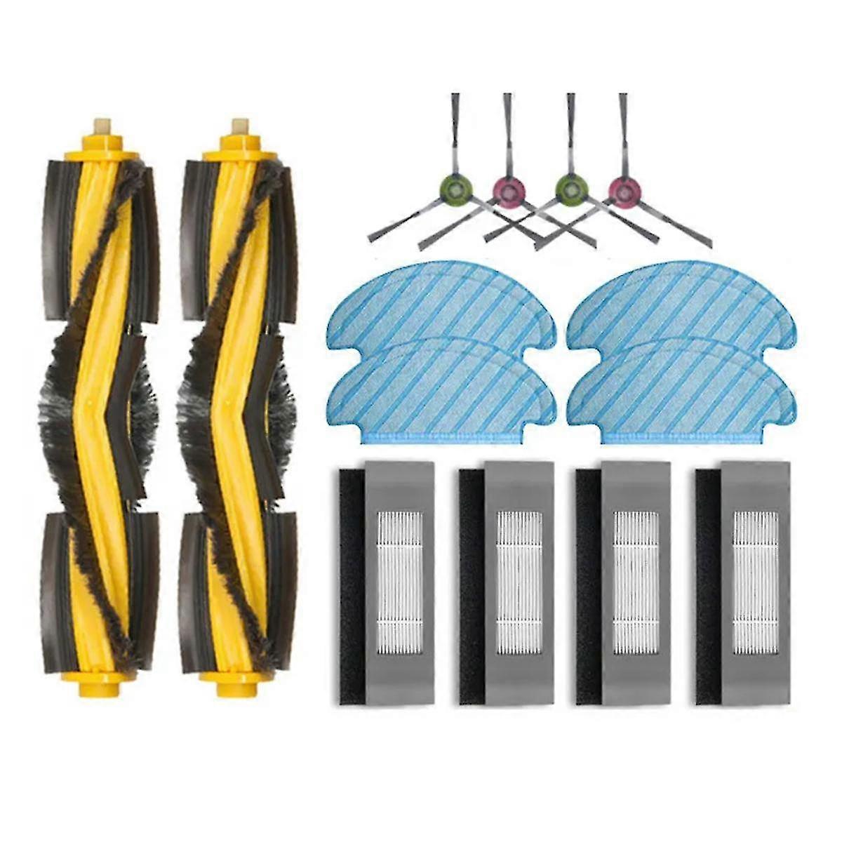 For Deebot N8 PRO T8 T8 2 Hybrid Robot Vacuum Cleaner Hepa Filter Main Side Brush Mop Cloth