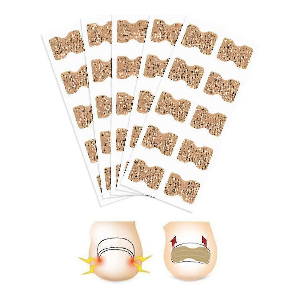 10/50 Pcs Toenail Correction Patch Glue Free Pedicure Tools Toenail Ingrown Patch Corrector